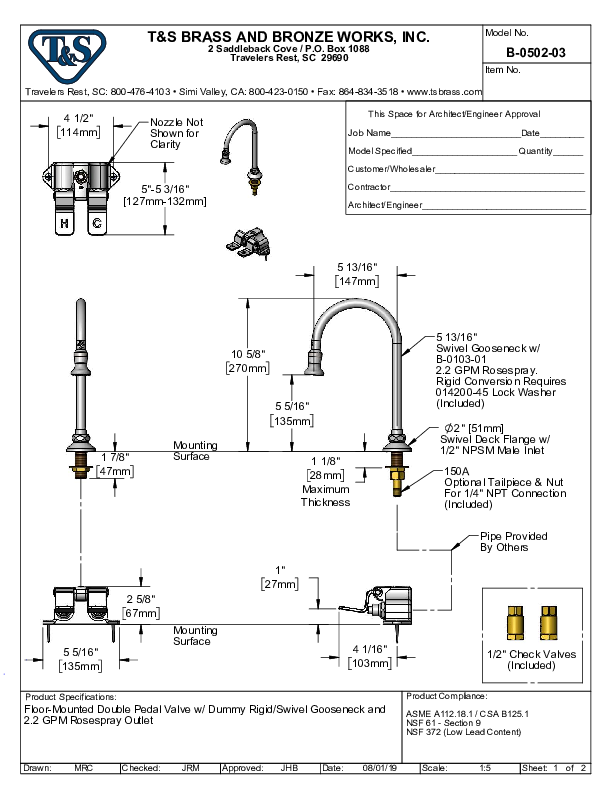 Cutsheet