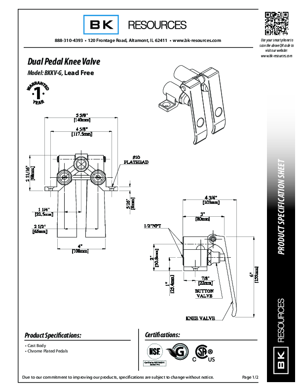 Cutsheet