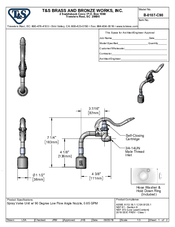 Cutsheet