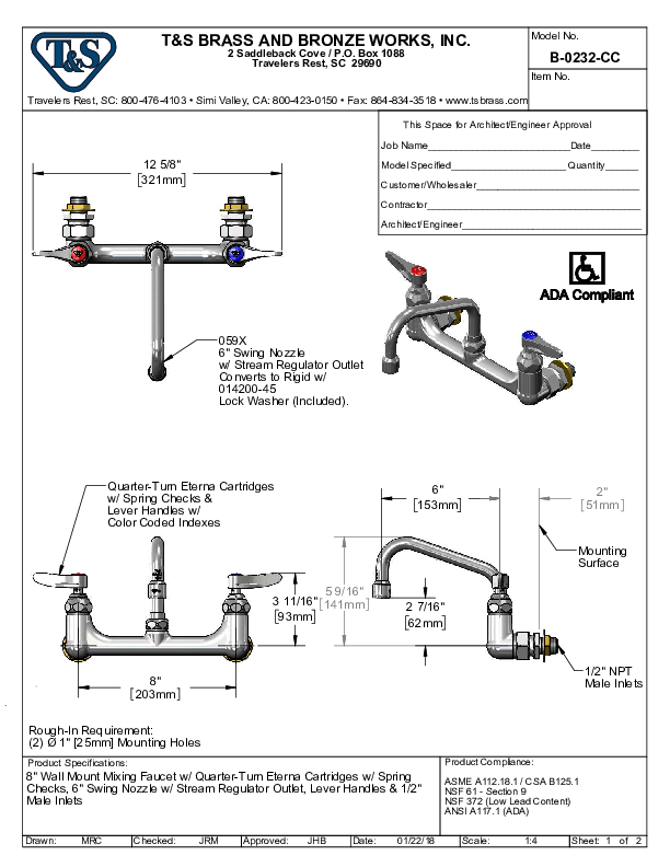 Cutsheet