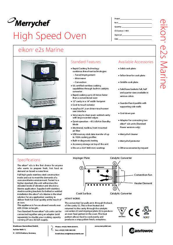 Cutsheet