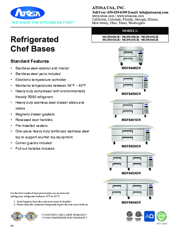 Cutsheet