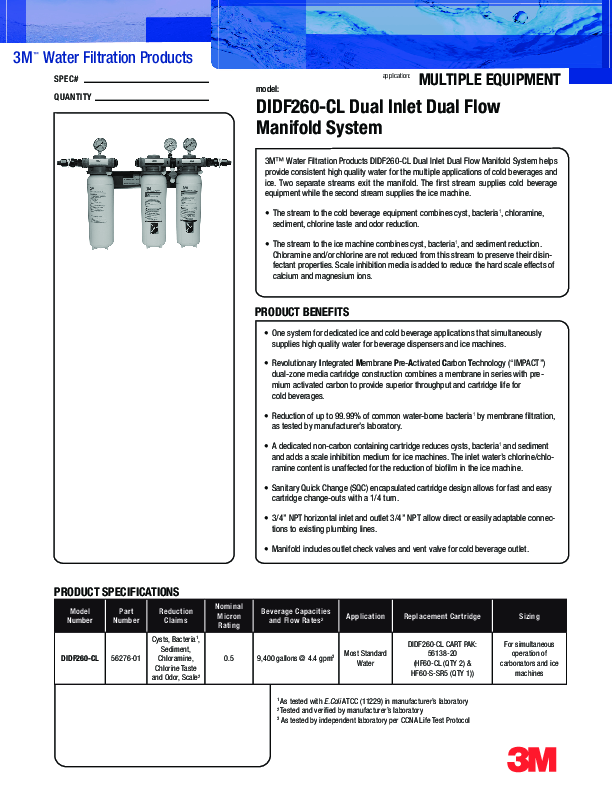 Cutsheet