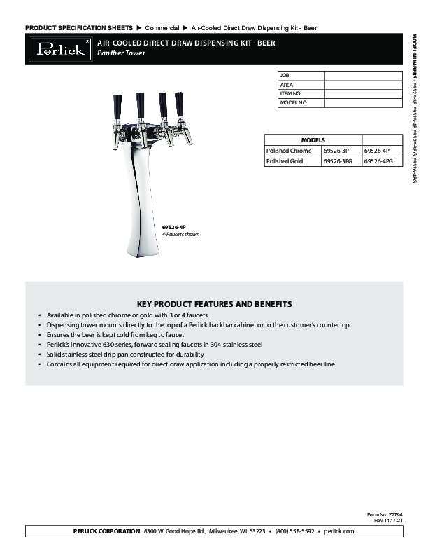 Cutsheet