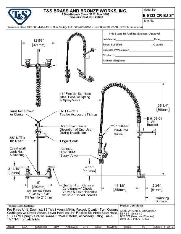 Cutsheet