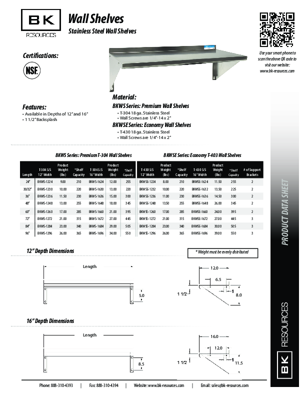 Cutsheet