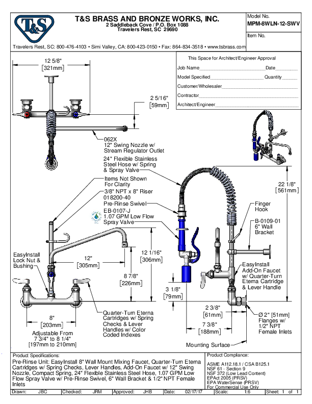 Cutsheet