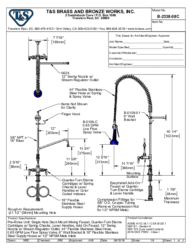 Cutsheet