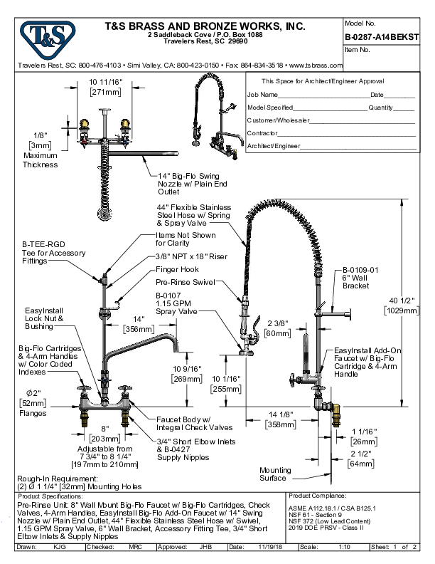 Cutsheet