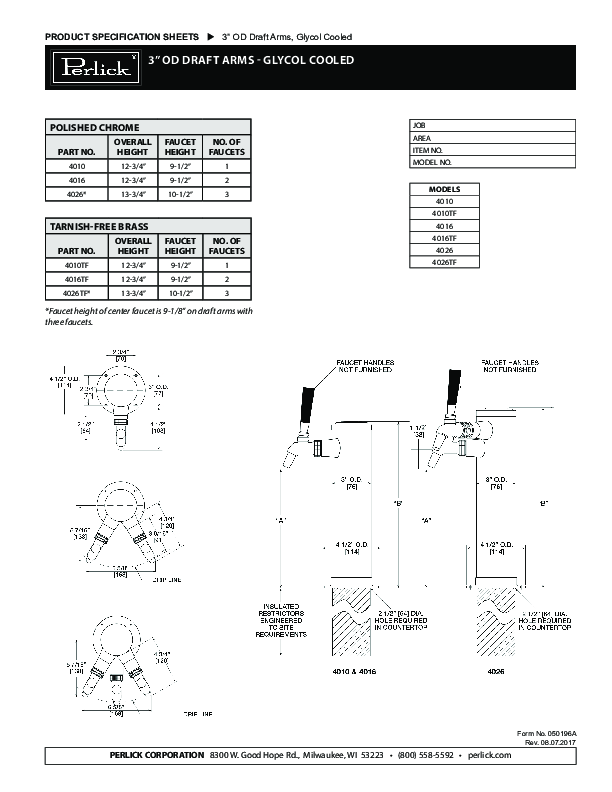 Cutsheet