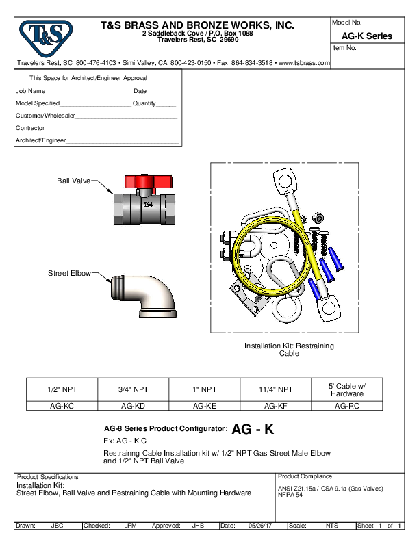 Cutsheet