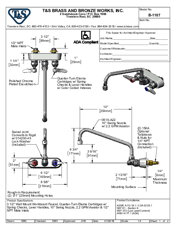 Cutsheet