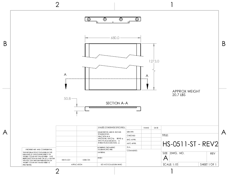 Cutsheet