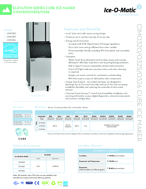 Cutsheet