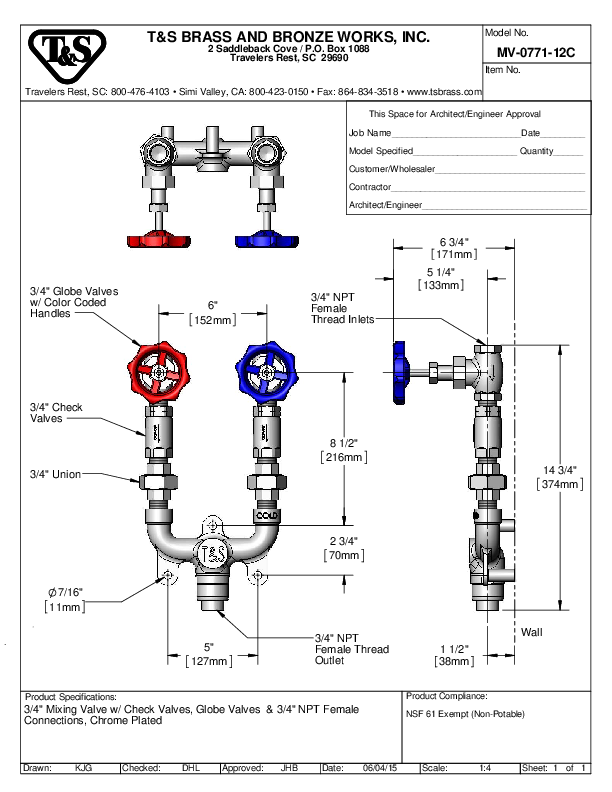 Cutsheet