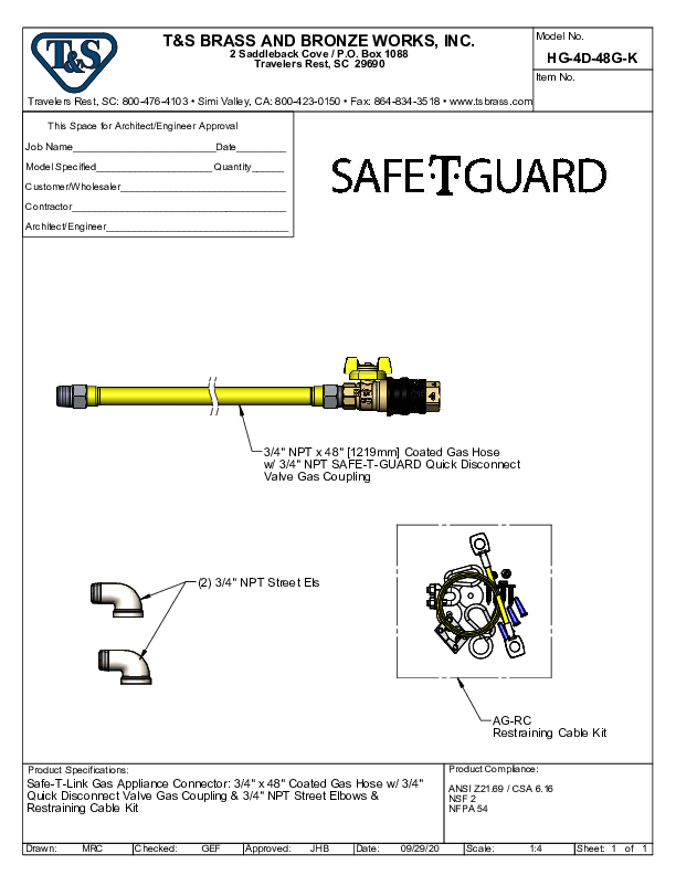 Cutsheet