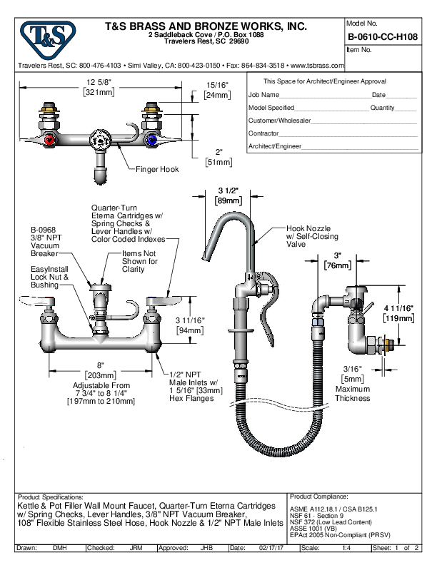 Cutsheet