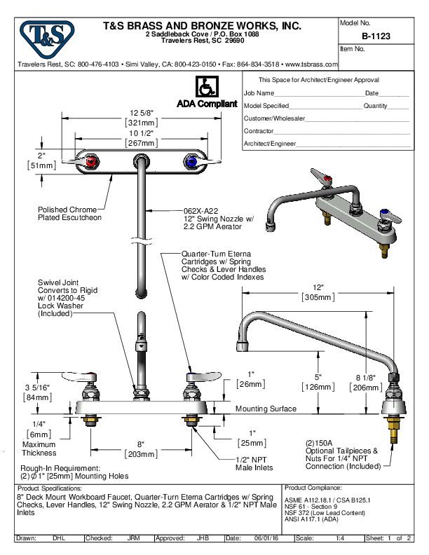 Cutsheet