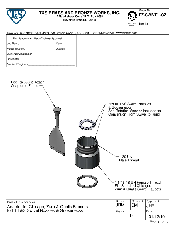 Cutsheet