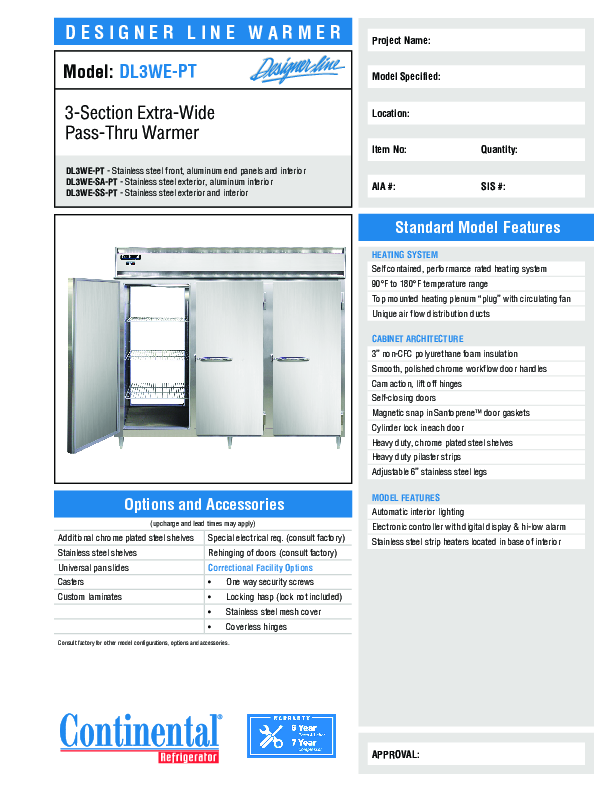 Cutsheet