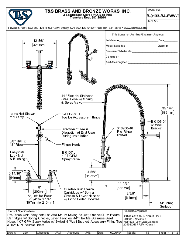 Cutsheet