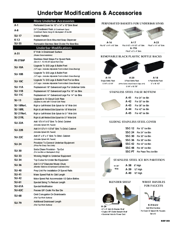 Cutsheet