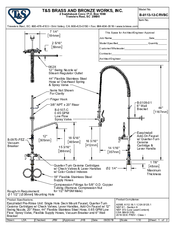 Cutsheet