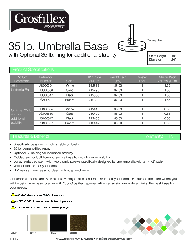 Cutsheet