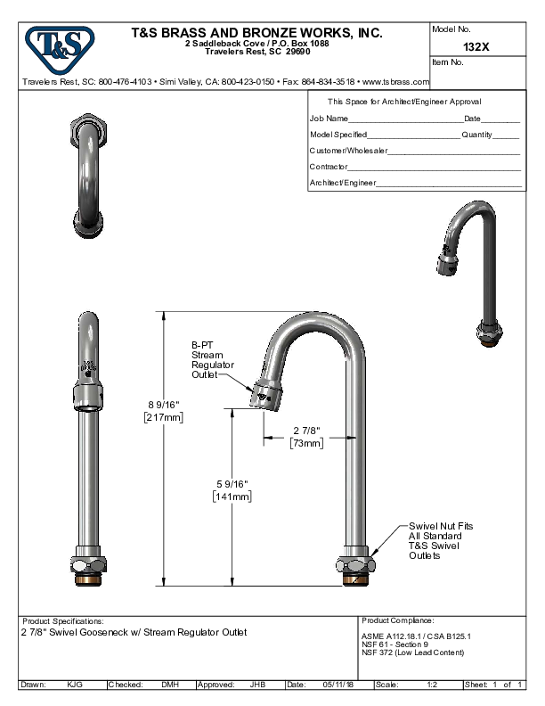 Cutsheet