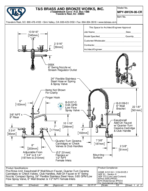 Cutsheet