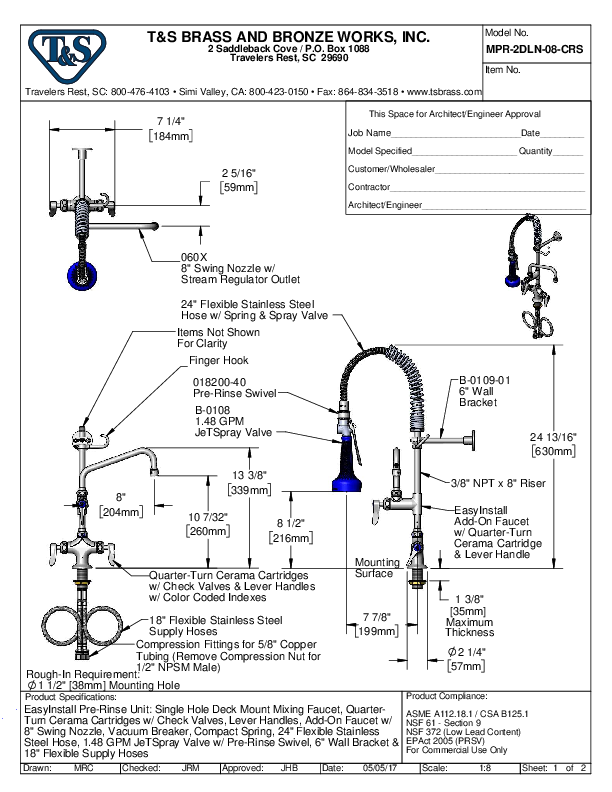 Cutsheet