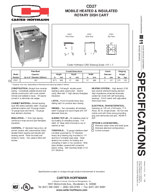 Cutsheet