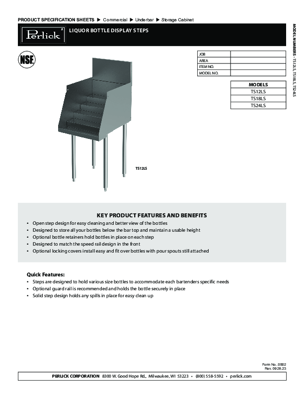 Cutsheet