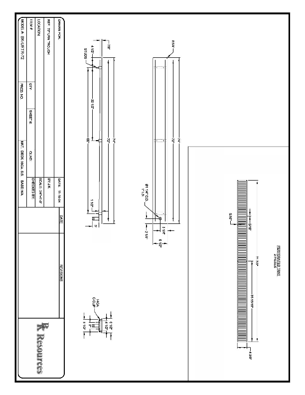 Cutsheet