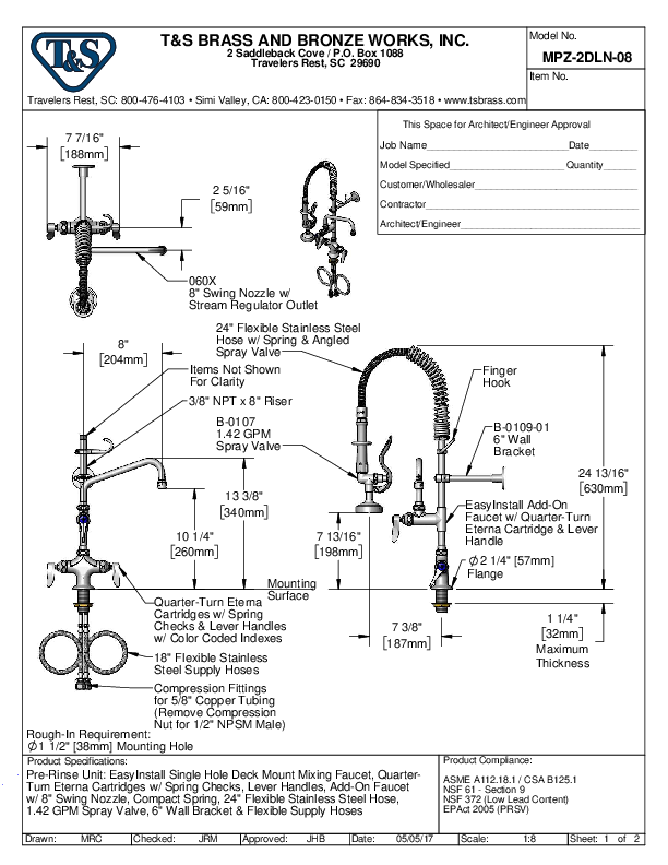 Cutsheet