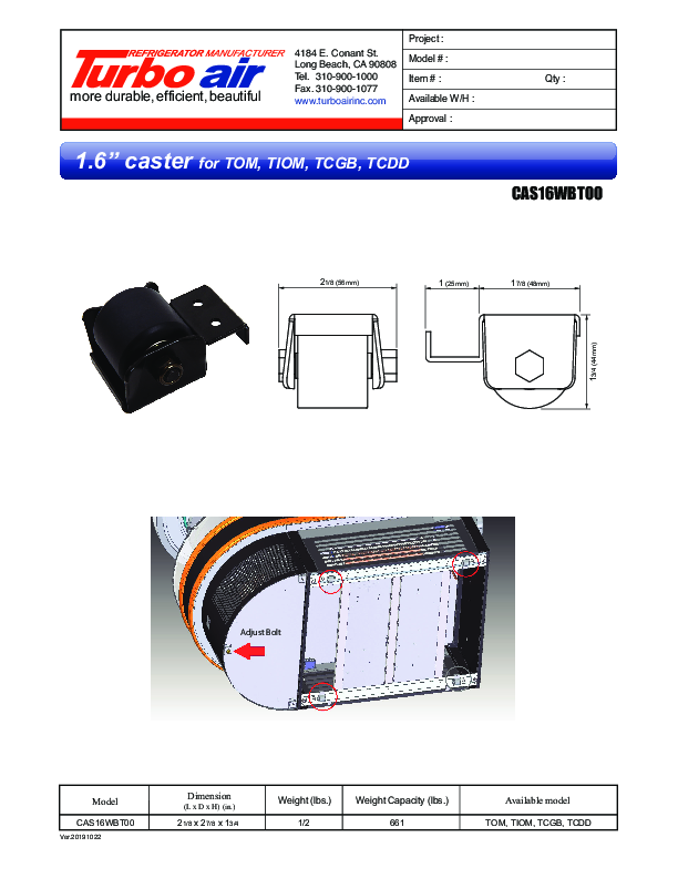 Cutsheet