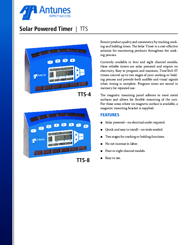 Cutsheet