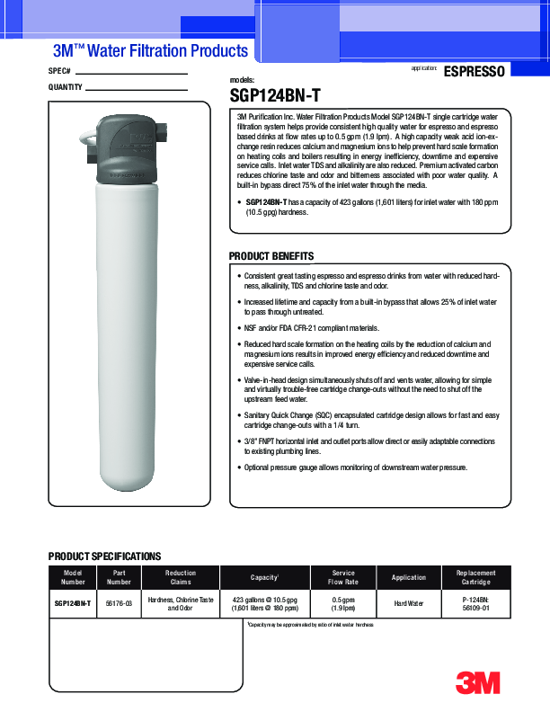 Cutsheet