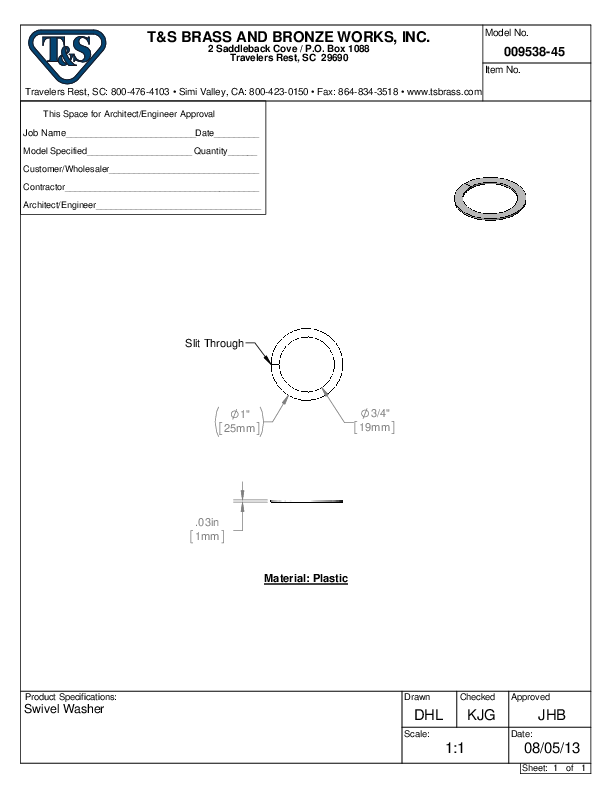 Cutsheet