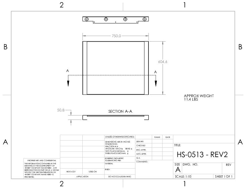 Cutsheet