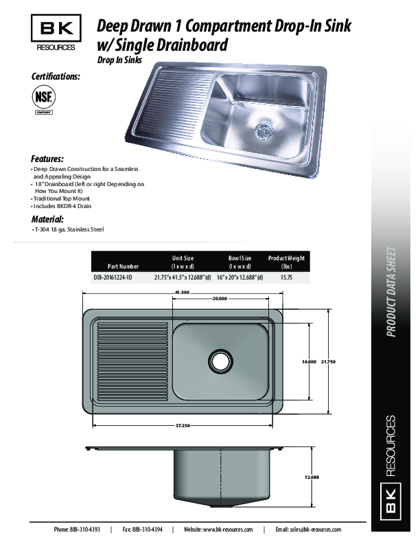 Cutsheet