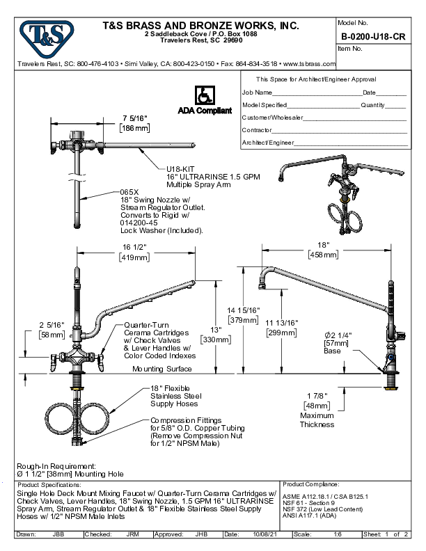 Cutsheet