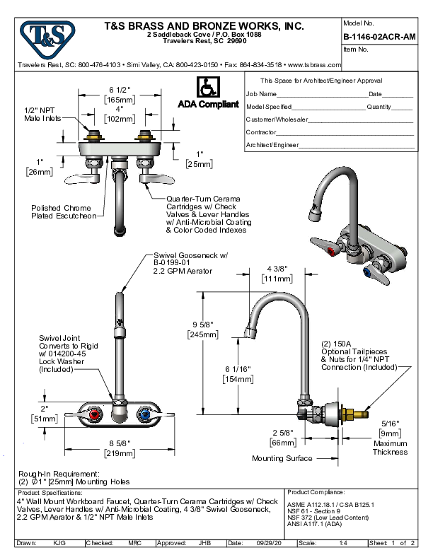 Cutsheet