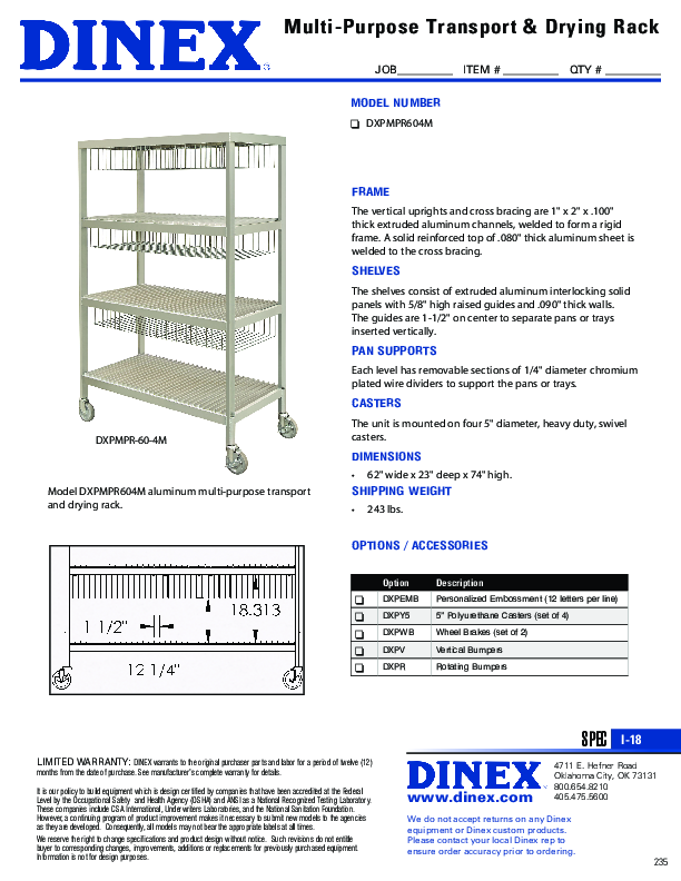 Cutsheet