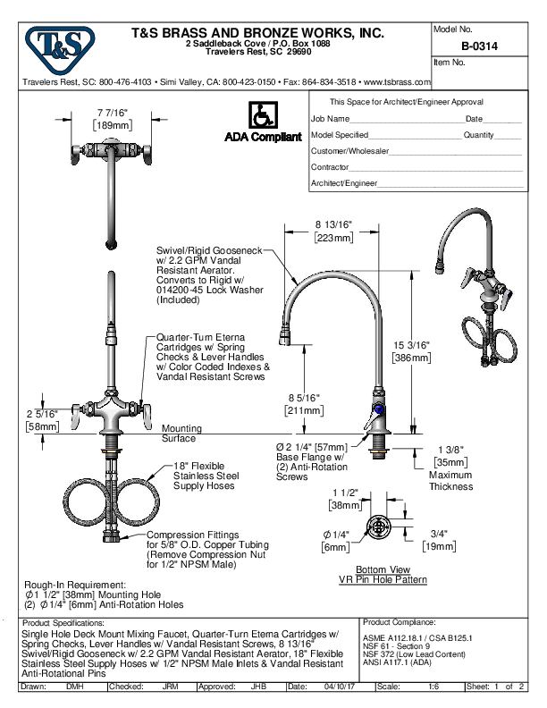 Cutsheet