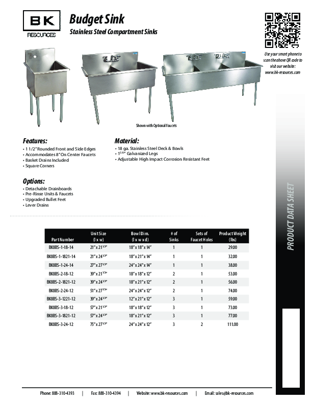 Cutsheet