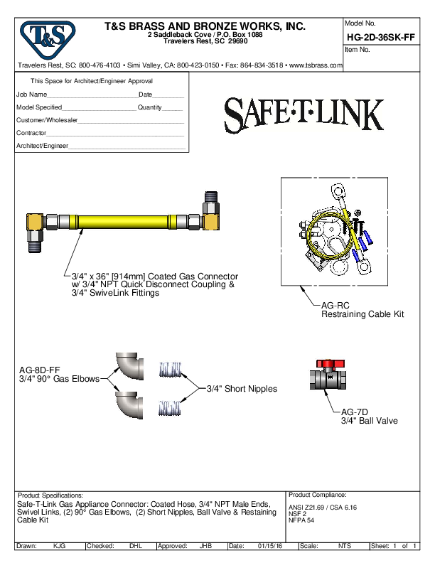 Cutsheet