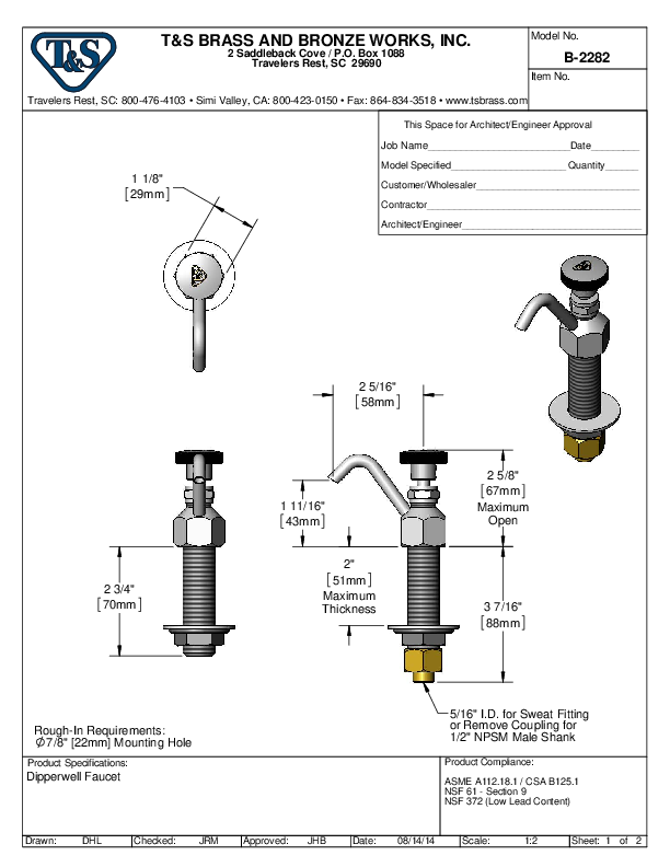 Cutsheet