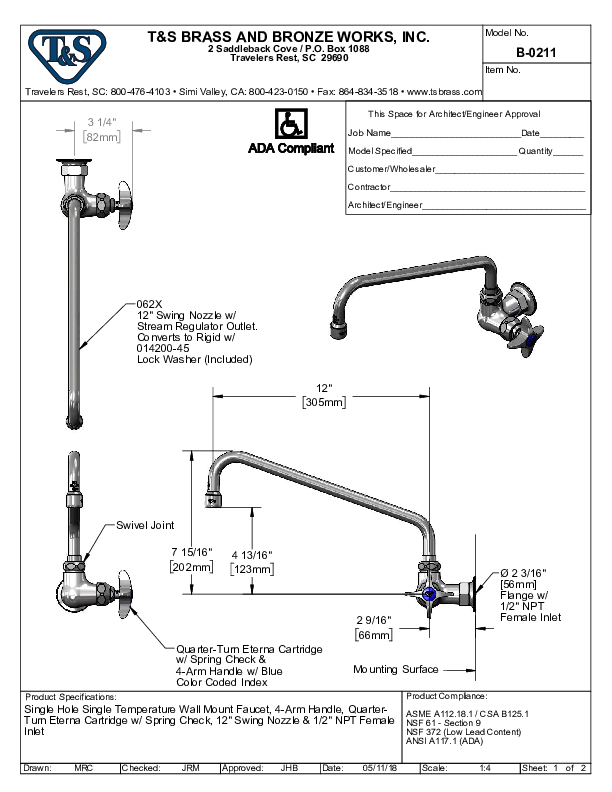 Cutsheet