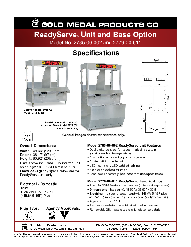 Cutsheet